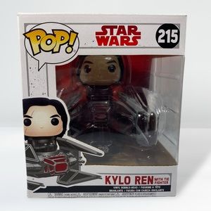 Funko Pop Deluxe: Kylo Ren in Tie Fighter Collectible Vinyl Figure